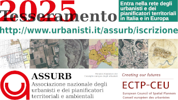 Far parte come socio, socia, sostenitore o sostenitrice dell’ASSURB significa far parte anche della rete europea degli urbanisti e pianificatori territoriali attraverso la partecipazione dell’ASSURB come membro effettivo (e suo membro fondatore nel 1985) all’ECTP-CEU — European Council of Spatial Planners – Conseil européen des urbanistes — che è la federazione europea delle organizzazioni e associazioni di pianificatori professionali come la nostra. Uno degli obiettivi principali dell’ECTP-CEU è, a livello europeo, il riconoscimento dei titoli professionali di urbanista e pianificatore territoriale al fine di garantire la qualità professionale nella sempre più elevata mobilità internazionale dei professionisti. Per assicurare il lavoro della federazione europea, tutte le organizzazioni e associazioni nazionali versano una quota variabile per ogni proprio/a iscritto/a all’ECTP-CEU. Per l’ASSURB, questa quota è attualmente circa 10 euro.